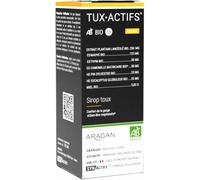 Parapharmacie > Compléments alimentaires > ORL Aragan Synactifs TuxActifs Bio 125 ml - ORL - Pharmacie en ligne LaSante.net