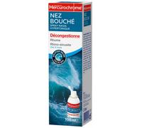 Parapharmacie > Compléments alimentaires > ORL Mercurochrome Nez Bouché Spray Nasal Hypertonique 100 ml - ORL - Pharmacie en ligne LaSante.net