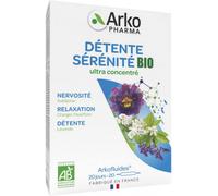 Arkofluides® Détente - Sommeil Bio Ampoule(S) Buvable(S) 20x10 ml