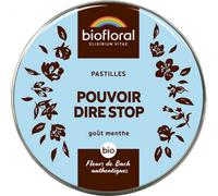 Parapharmacie > Compléments alimentaires > Sommeil - Stress Biofloral Pastilles Pouvoir Dire Stop Bio 50 g - Sommeil - Stress - Pharmacie en ligne LaSante.net
