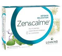 Parapharmacie > Compléments alimentaires > Sommeil - Stress Lehning Zen & Calme x 40 - Sommeil - Stress - Pharmacie en ligne LaSante.net
