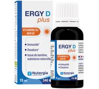 Nutergia Ergy D Plus Vitamine D3 800UI Flacon 15ml
