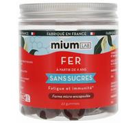 Mium Lab Fer Gummies Sans Sucre 42uts