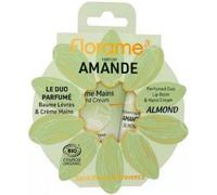 Parapharmacie en ligne > Beauté & Soins > Idées cadeaux > Coffrets Florame Le Duo Parfumé Amande Baume Lèvres 15 ml + Crème Mains 30 ml Bio