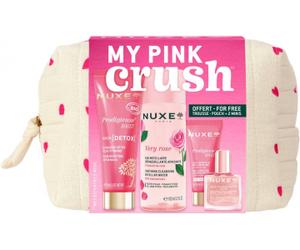 Parapharmacie en ligne > Beauté & Soins > Idées Cadeaux > Coffrets Nuxe My Pink Crush Trousse Mes Essentiels Rose