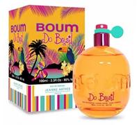 JEANNE ARTHES - Eau de Parfum Femme - Boum Do Brazil - Floral - Fleur de Tiaré et Musc - Fabriqué en France à Grasse - Cadeau femme - Flacon Vaporisateur 100 ml