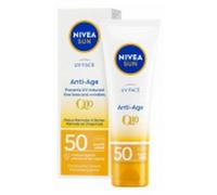Parapharmacie en ligne > Beauté & Soins > Produit Solaire > Produits de Protection Solaire Nivea Sun UV Face Anti-Âge Q10 Solaire SPF50 50 ml