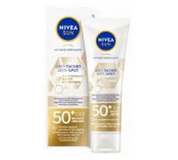 NIVEA SUN Fluide UV visage Luminous 630 FPS 50+ (1 x 40 ml), Protection solaire anti taches à la formule légère et non grasse, Soin visage anti-âge protecteur quotidien