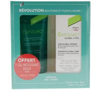 Parapharmacie en ligne > Beauté & Soins > Produits de Soins Corps > Produits Gommages Corps Noreva Exfoliac Global X-Pro Soin Global Intensif 30 ml + Gel Moussant Doux 100 ml Offert - Gommages corps -