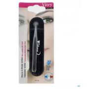 Vitry Pince à Epiler Prestige Mors Crabes Biais Inox