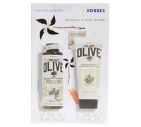 Parapharmacie > Beauté & Soins > Produits de Soins Corps > Soins hydratants et nourrissants Korres Olive Gel Douche Fleur d'Olivier 250 ml + Lait Corps 200 ml