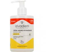 Alvadiem | Crème Hydratante Mains au Miel d'Acacia Bio | Nourrit, Adoucit et Protège les Peaux Sèches | Huile d'Amande Douce, Sucres Végétaux | 99% Origine Naturelle, Fabriqué en France | 250 ml