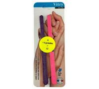 Parapharmacie en ligne > Beauté & Soins > Produits de soins du corps > Produits de soin des mains Vitry Limes à Ongles sur Bois 17 cm dont 6 offertes - Couleur : Violet et Rose x 12