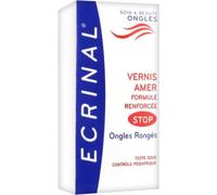 Parapharmacie en ligne > Beauté & Soins > Produits de soins du corps > Produits pour ongles et coutellerie Ecrinal Vernis Amer pour ongles rongés 10 ml