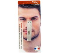 Vitry Coupe-ongles manucure extra-plat inox Men Care