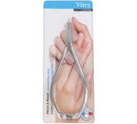 Vitry Pince à Peaux Inox Mat avec Fermoir 12cm