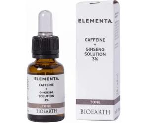 Parapharmacie en ligne > Beauté & Soins > Produits de soins du corps > Soins anti-âge Bioearth Elementa Tone Solution Caféine + Ginseng 3% 15 ml