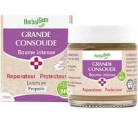 Parapharmacie en ligne > Beauté & Soins > Produits de soins du corps > Soins apaisants HerbalGem Grande Consoude Baume Intense Bio 30 ml