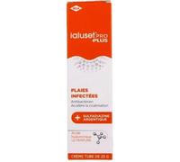 Parapharmacie en ligne > Beauté & Soins > Produits de soins du corps > Soins apaisants Ialuset Pro Plus Plaies Infectées Crème 25 g
