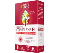 Santé Verte Suppositoires Complexe H Crise hémorroïdaire 10 suppositoires