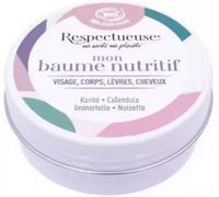 Parapharmacie en ligne > Beauté & Soins > Produits de soins du corps > Soins hydratants et nourrissants Respectueuse Mon Baume Nutritif Bio 30 g