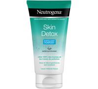 Neutrogena - Exfoliant Purifiant Skin Detox (tube de 150 ml) - Gel nettoyant pour tous types de peaux à l'acide glycolique - Soin visage anti-toxines et traces de pollution pour un teint éclatant