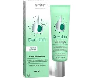 Parapharmacie en ligne > Beauté & Soins > Produits de soins du visage > Produits anti-tâches et dépigmentants Deruba Crème Spéciale Anti-Rougeurs SPF50+ 30 ml