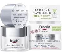 Eucerin Hyaluron-Filler +3x Effect Soin De Jour IP15 Peau Sèche Anti-Rides & Anti-Âge Recharge 50ml