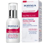 Parapharmacie en ligne > Beauté & Soins > Produits de Soins du Visage > Soins Anti-âge Pour Le Visage Mavala SkinSolution Nutri-Elixir Sérum Essentiel Nutrition Anti-Age 30 ml - Anti-âge - Pharmacie e