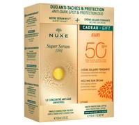 Parapharmacie en ligne > Beauté & Soins > Produits de Soins du Visage > Soins Anti-âge Pour Le Visage Nuxe Super Sérum [10] 30 ml + Sun Crème Solaire Fondante Visage SPF50 50 ml offerte