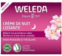 Weleda Crème de Nuit Lissante à la Rose Sauvage & Thé Blanc 40 ml