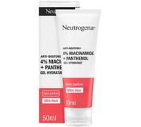 Neutrogena Gel hydratant visage anti-boutons 4% niacinamide, panthénol sans parfum 50 ml
