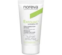 Parapharmacie en ligne > Beauté & Soins > Produits de soins du visage > Soins contre l'acné et les imperfections Noreva Exfoliac Acnoméga 200 Soin Kératorégulateur Matifiant 30 ml