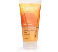 Arganicare Frulatte Gommage Visage Exfoliant Vitamine C - Complexe d’Huiles Végétales, exfoliation douce, aide à retirer cellules mortes et impuretés, peau plus douce, 150 mL