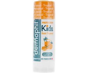 Parapharmacie en ligne > Beauté & Soins > Produits de soins du visage > Soins des lèvres Dermophil Indien Kids Protection Lèvres 4 g - Parfum : Tropical