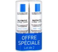 Parapharmacie en ligne > Beauté & Soins > Produits de soins du visage > Soins des lèvres La Roche-Posay Nutritic Lèvres 2 x 4,7 ml