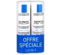 Parapharmacie en ligne > Beauté & Soins > Produits de Soins du Visage > Soins Lèvres La Roche-Posay Nutritic Lèvres 2 x 4,7 ml - Soins Lèvres - Pharmacie en ligne LaSante.net