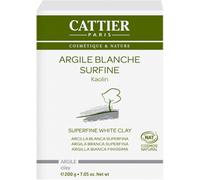 Parapharmacie en ligne > Beauté & Soins > Produits de soins du visage > Soins pour l'éclat du visage Cattier Argile Blanche Surfine 200 g - Eclat - Pharmacie en ligne LaSante.net