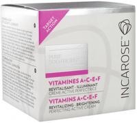 Parapharmacie en ligne > Beauté & Soins > Produits de soins du visage > Soins pour l'éclat du visage Incarose Pure Solutions Vitamines A C E F Crème Active Perfectrice 50 ml - Eclat - Pharmacie en lig