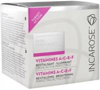 Parapharmacie en ligne > Beauté & Soins > Produits de soins du visage > Soins pour l'éclat du visage Incarose Pure Solutions Vitamines A C E F Crème Active Perfectrice 50 ml