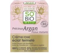 SO’Bio étic Crème Précieux Argan Rose Éclat Fermeté Bio 50 ml