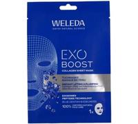 Parapharmacie en ligne > Beauté & Soins > Produits de soins du visage > Soins pour l'éclat du visage Weleda Exo Boost Collagen Masque en Tissu Gentiane Bleue Edelweiss 20 ml