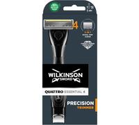 Wilkinson Sword Quattro Essential 4 Titanium Precision rasoir + lames de rechange 1 pièce