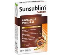 Parapharmacie en ligne > Beauté & Soins > Produits solaires > Produit pour la préparation et l'entretien du bronzage Nutreov Sunsublim Bronzage Intégral Peau Normale Capsules x 30