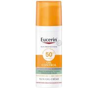 Eucerin Sun Sensitive Protect Gel-Crème Oil Control Toucher Sec IP50+ Peau Grasse 50ml