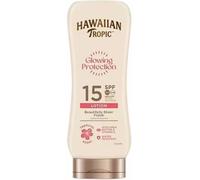 Parapharmacie en ligne > Beauté & Soins > Produits solaires > Produits de protection solaire Hawaiian Tropic Glowing Protection Lotion Protectrice SPF15 180 ml