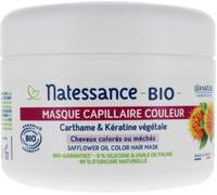 Parapharmacie en ligne > Beauté & Soins > Soins Des Cheveux > Masques et après-shampooings Natessance Masque Capillaire Couleur Carthame et Kératine Végétale Bio 200 ml - Masques et après-shampooings