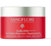 Sanoflore Masque capillaire réparateur Bio – collagène, rétinol, kératine végane, huile de ricin