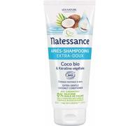 Parapharmacie en ligne > Beauté & Soins > Soins des cheveux > Produits démêlants Natessance Après-Shampooing Extra-Doux Coco Bio et Kératine Végétale 200 ml