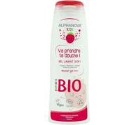 Parapharmacie en ligne > Beauté & Soins > Soins des cheveux > Shampooings Alphanova Kids Va Prendre Ta Douche ! Gel Lavant 3 en 1 Fraise et Coton Bio 250 ml